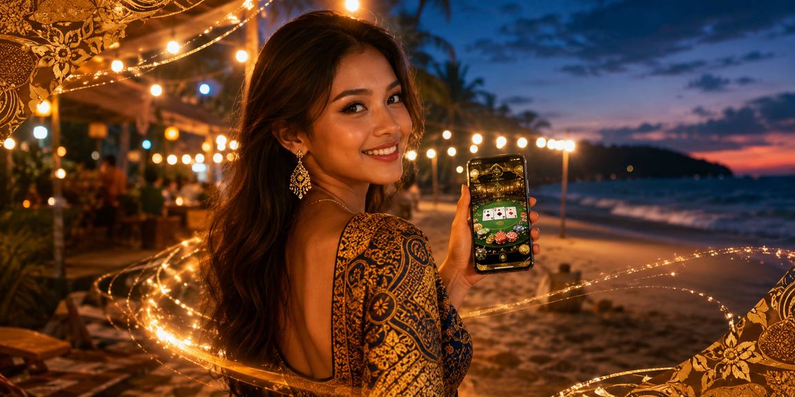 Permainan Baccarat dalam talian dengan motif batik Malaysia mencerminkan identiti tempatan platform 300k